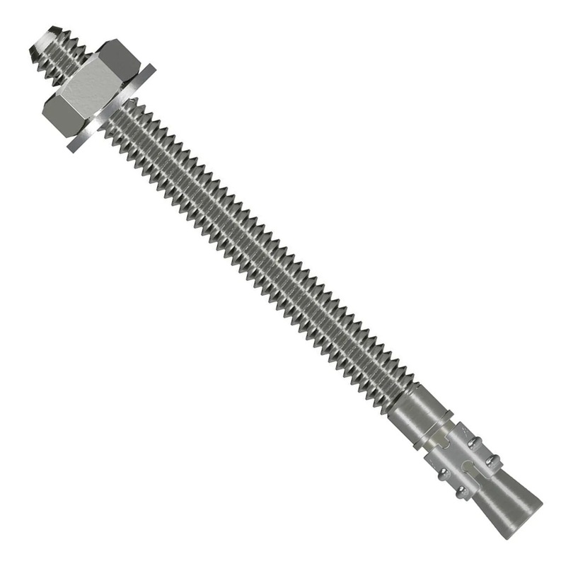 Simpson Strong-Tie STB2-251344SS (1/4 x 1-3/4) Strong-Bolt 2 Wedge Anchor Type 304 Stainless Steel (100 Pack)