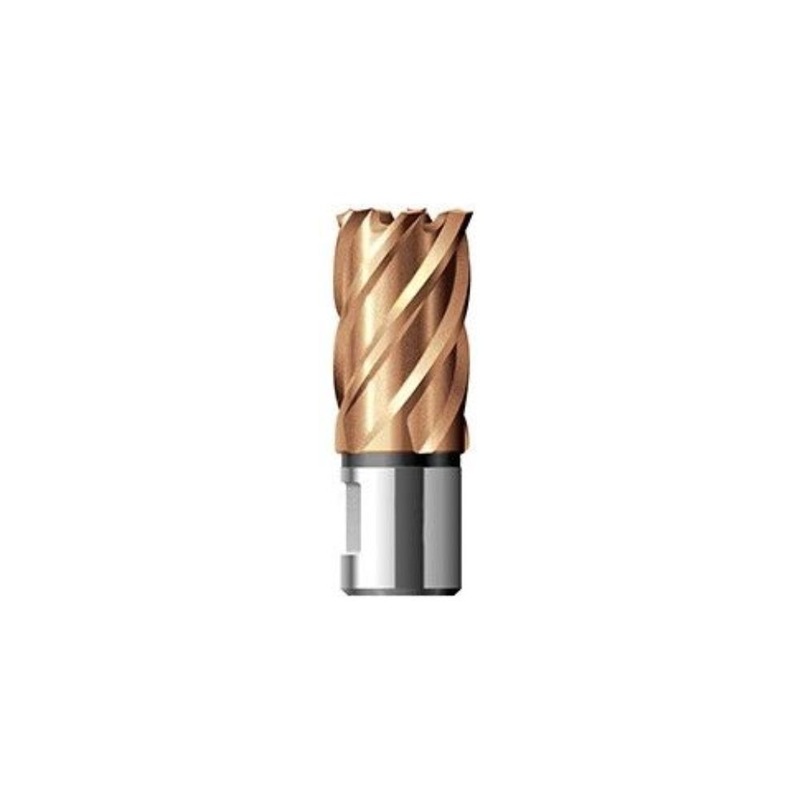 BDS CS Unitec 8-1-130 T 15/16 Dia. X 1 Depth Armor-Plated Titanium Carbide Coated Annular Cutter | Pilot Pin Included