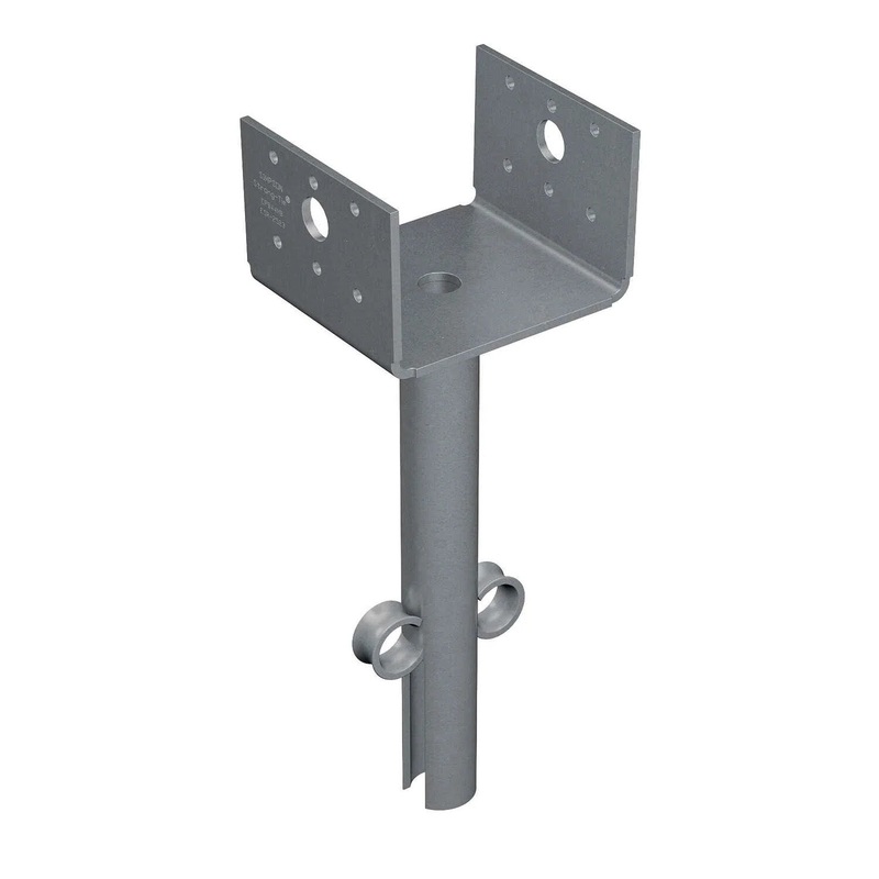 Simpson Strong-Tie EPB44MB (4×4) Elevated Post Base with Adjustable Standoff (50 Pack)