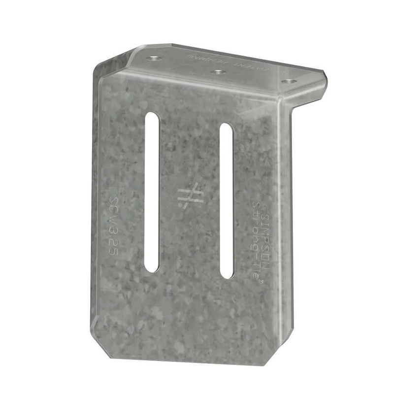 Simpson Strong-Tie SCW3.25-KT (3-1/4) Head-of-Wall Slide-Clip Connector with Screws (25 Pack)