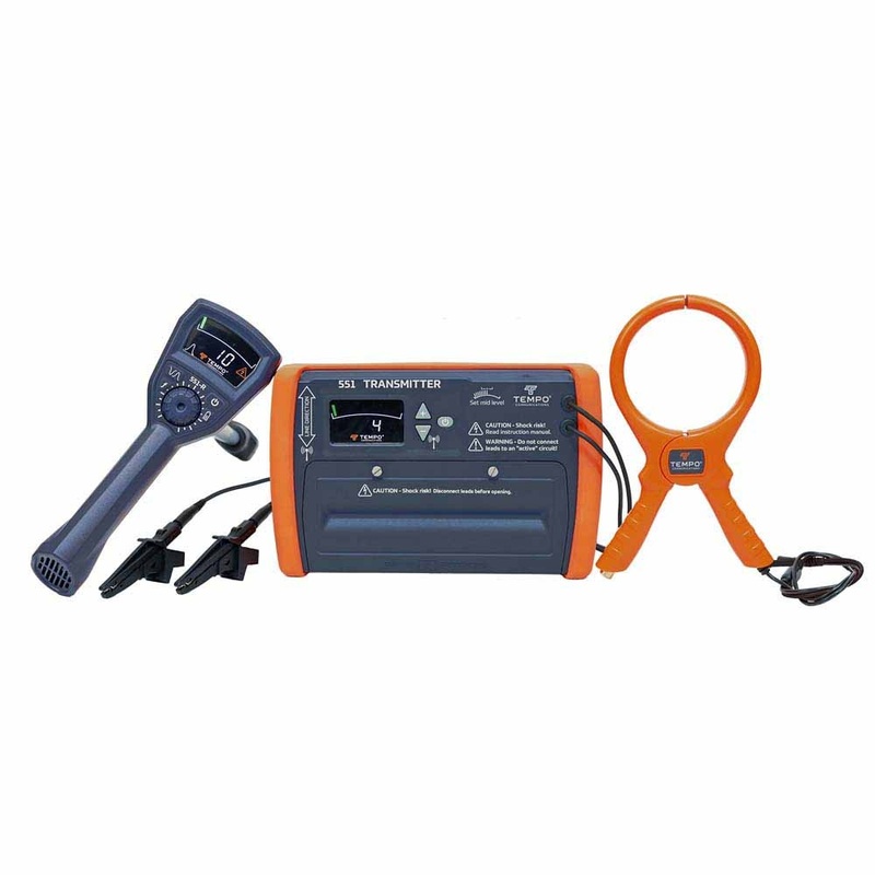 Tempo 551 Advanced Underground Locator  Professional Multi-Frequency Utility Locator