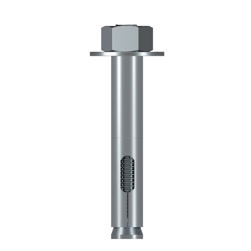 Simpson SL37400PF Sleeve-All 3/8 x 4 Phillips Flat-Head Sleeve Anchor (50 Pack)