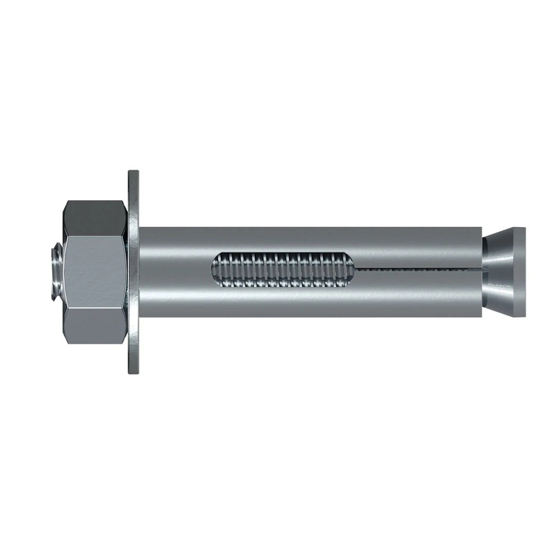 Simpson Strong-Tie SL50214HP1 (1/2 x 2-1/4) Sleeve-All Hex-Head Sleeve Anchor Zinc-Plated Carbon Steel (1 Piece)