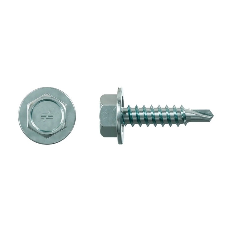 Simpson XU34S1016 Strong-Tie Strong-Drive Self-Drilling X Metal Screw with Clear Zinc Coating (1500 Pack)
