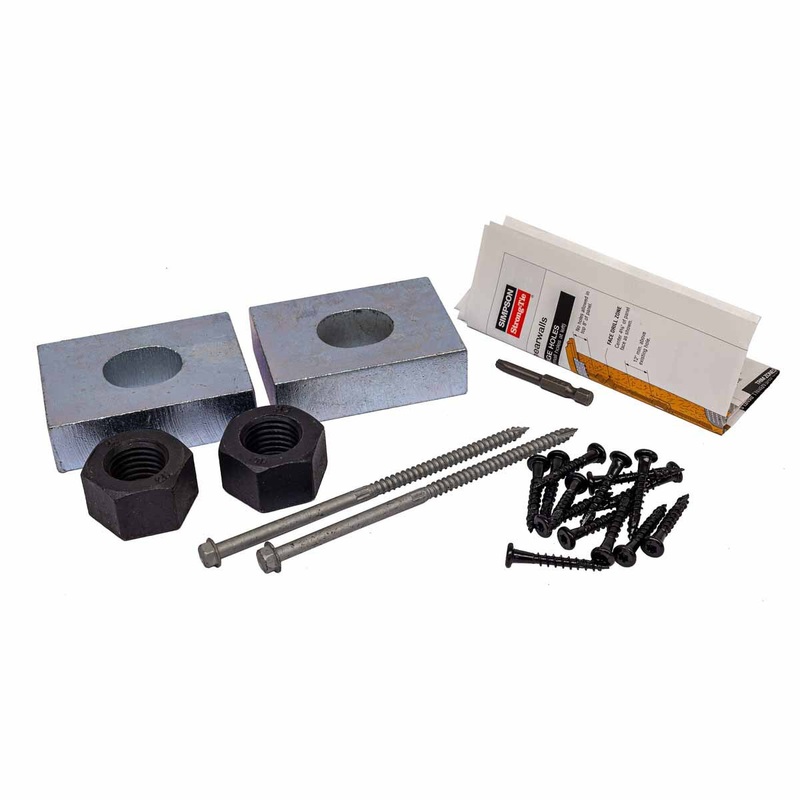 Simpson WSWH-HK18 Strong-Wall Hardware Kit for 18 High-Strength Wood Shearwall