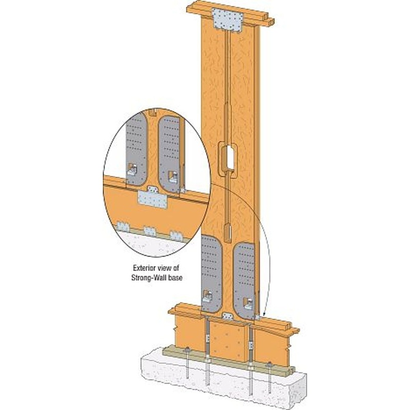 Simpson WSWH-RF12KT Strong-Wall Raised Floor Kit for 12 High-Strength Wood Shearwall