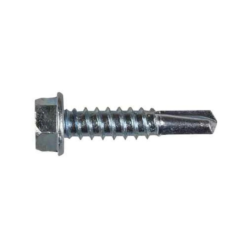 Simpson XU34B1016-5K Strong-Tie Strong-Drive Self-Drilling X Metal Screw #10 x 3/4 5/16 Hex, Clear Zinc (5000 Pack)