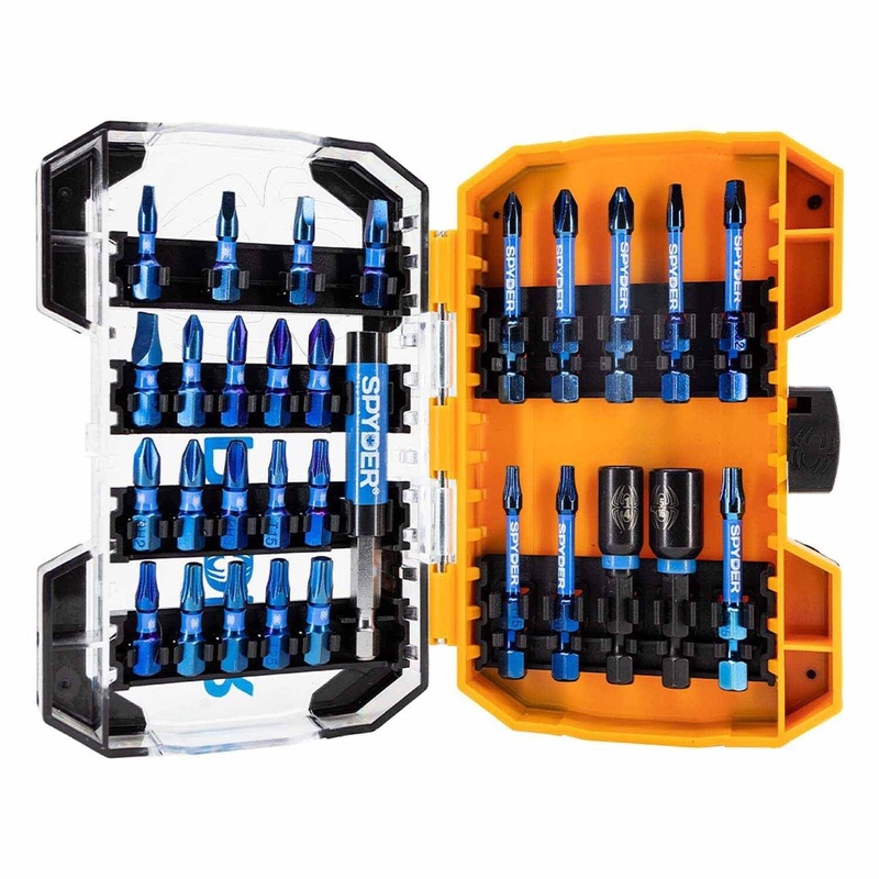 Spyder 19032 30-Piece Drill And Impact Driver Bit Kit