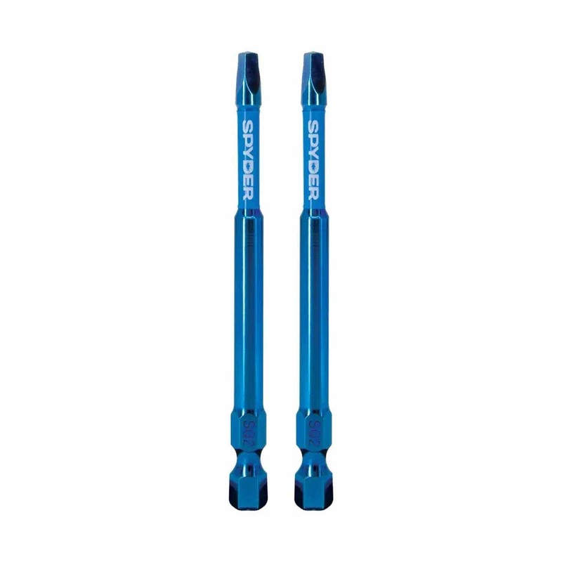 Spyder 19058 3-1/2-Inch SQ2 Impact Driver Bit (2-Pack)