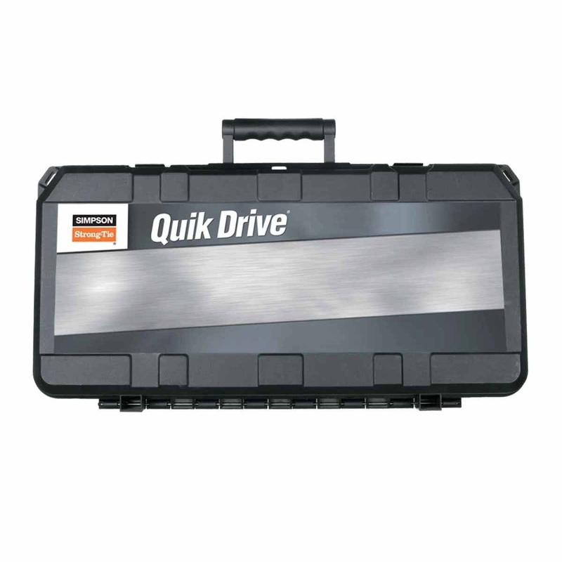 Simpson TOOLCASE-LG Quik Drive Simpson Large Tool Case for PRO Kits – Durable Storage and Transport Solution