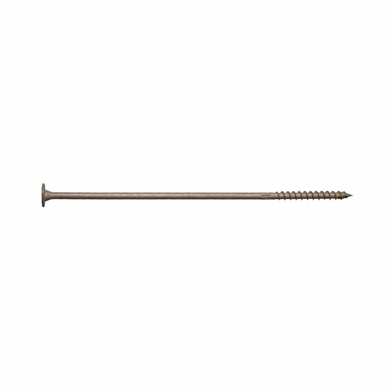 Simpson Strong-Tie SDWS221000DB-R50 (0.220 x 10) Timber Screw with Double-Barrier Coating (50 Pack)