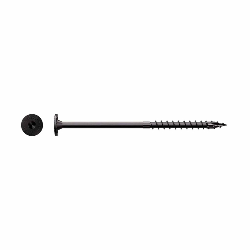 Simpson Strong-Tie SDWS22600DBB (0.220 x 6 T40) Timber Screw with Double-Barrier Coating (500 Pack)