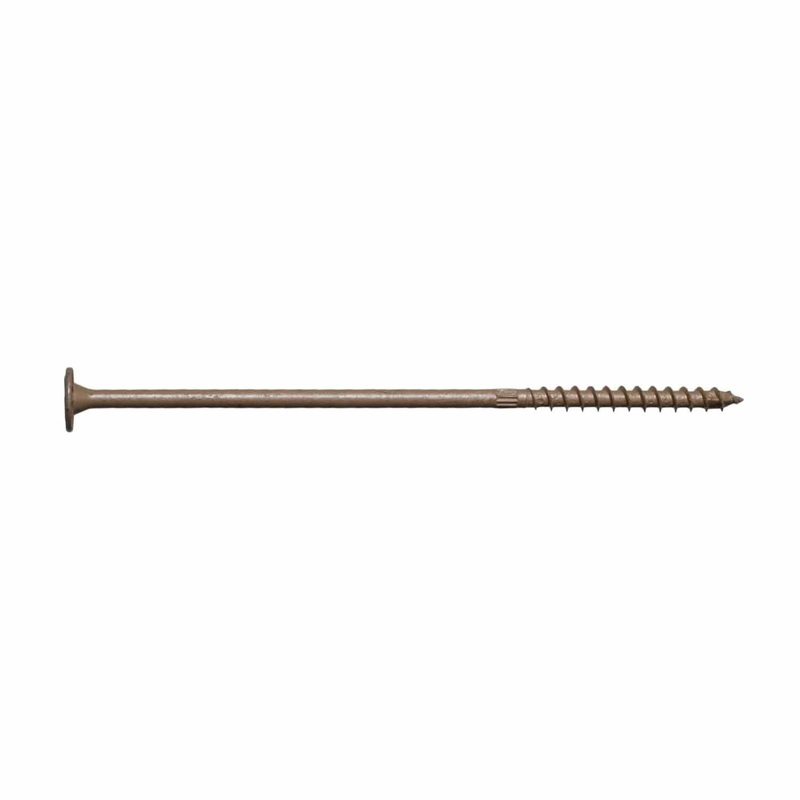Simpson Strong-Tie SDWS22800DB-R50 (0.220 x 8 T40) Exterior Grade Timber Screw with Double-Barrier Coating (50 Pack)