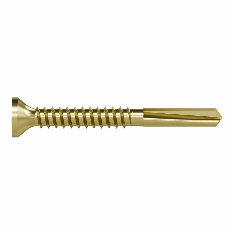Simpson Strong-Tie PPHD3S1016 (#10 x 3) Strong-Drive PPHD Sheathing-to-CFS Screw Collated T25 Yellow Zinc (1000 Pack)