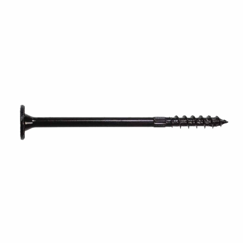 Simpson Strong-Tie SDW22458MB (.220 x 4-5/8 T40) Strong-Drive SDW Truss-Ply Screw 6-Lobe E-coat (200 Pack)