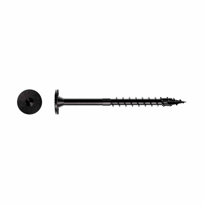 Simpson Strong-Tie SDWS22400DBB (0.220 x 4) Exterior Grade Timber Screw with Double-Barrier Coating (600 Pack)