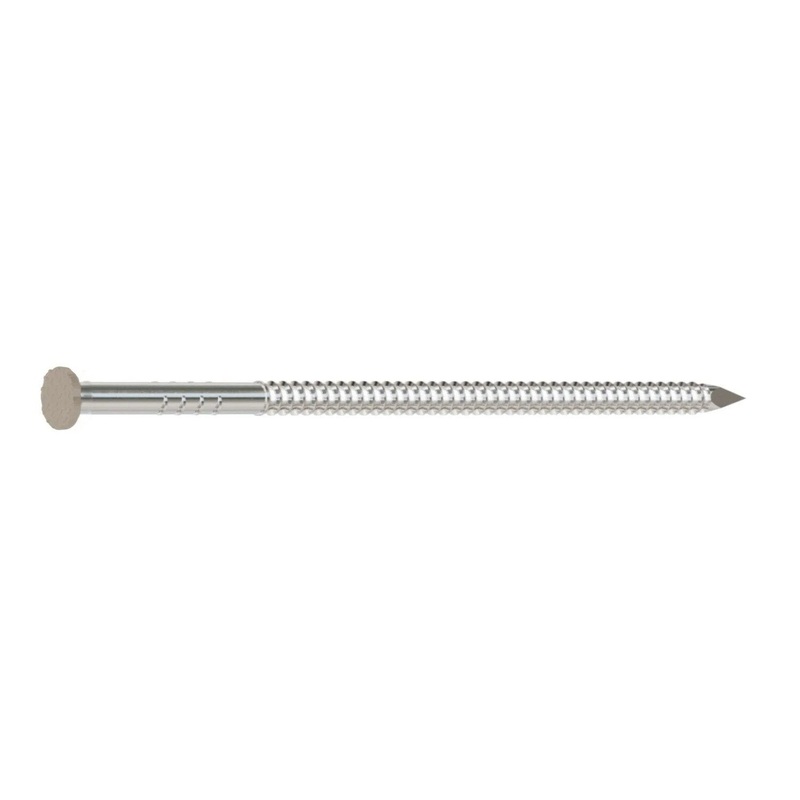Simpson Strong-Tie S10SNDT5 (3 x 0.113) Painted Siding Nail Type 304 Stainless Steel, Tan (5 lb. Tub)