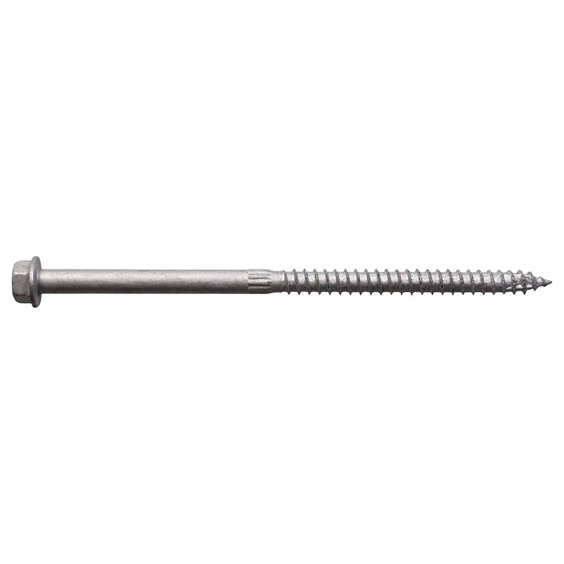 Simpson Strong-Tie SDS25500 (1/4 x 5) Heavy-Duty Connector Screw with Double-Barrier Coating (500 Pack)