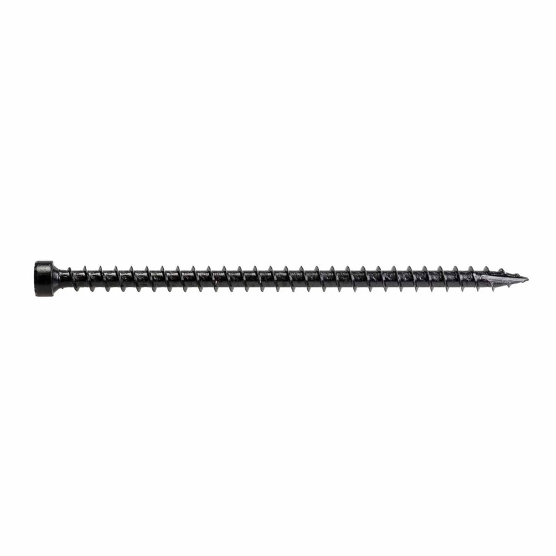 Simpson Strong-Tie SDWC15450-KT (.155 x 4-1/2 T30) Strong-Drive SDWC Truss Screw 6-Lobe E-coat, Black (50 Pack)