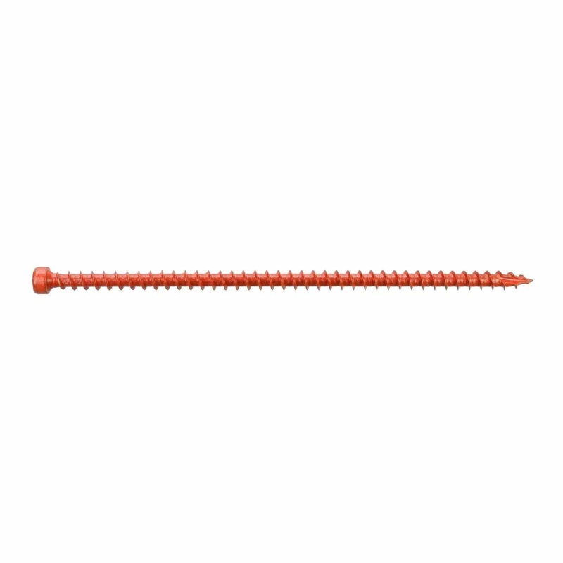 Simpson Strong-Tie SDWC15600B-KT (.155 x 6 T30) Strong-Drive SDWC Truss Screw Clear-Zinc Coat, Orange (500 Pack)