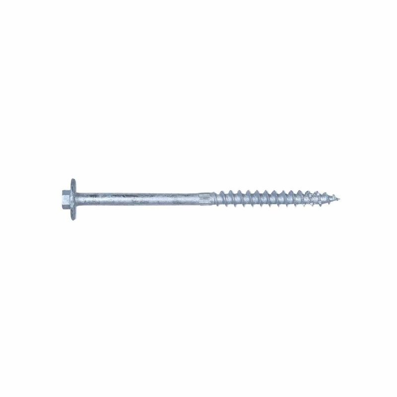 Simpson Strong-Tie SDWH27600GR30 (0.276 x 6 3/8 Hex) Strong-Drive SDWH Timber-Hex HDG Screw (30 Pack)