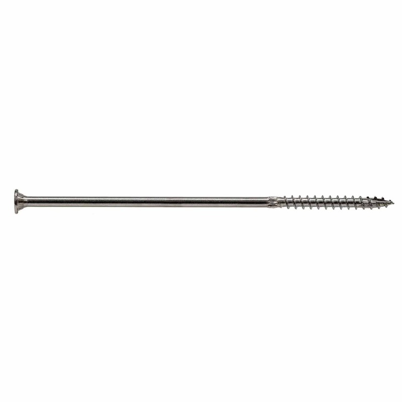 Simpson Strong-Tie SDWS271000SSRC10 (0.275 x 10) Timber Screw Type 316 Stainless Steel (10 Pack)