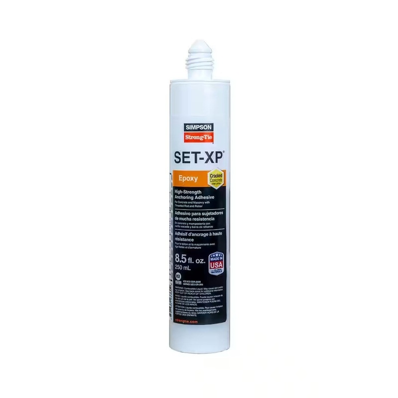 Simpson Strong-Tie SET-XP10 (8.5 oz) High-Strength Epoxy Adhesive Cartridge with Nozzle and Extension