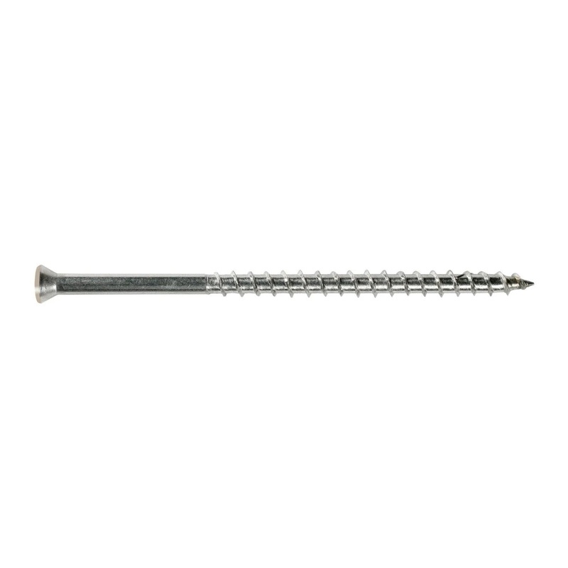 Simpson Strong-Tie T07225FT70GR01 (#7 x 2-1/4) Trim-Head Screw, 6-Lobe Drive, T15 Type 316, Gray 01 (70 Pack)