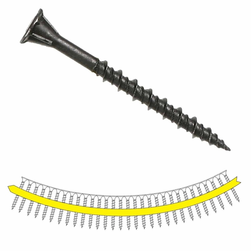 Simpson Strong-Tie WSHL134S7 (#7 x 1-3/4, #2 Square Drive) Subfloor Screw, Gray Phosphate Coating (2000 Pack)