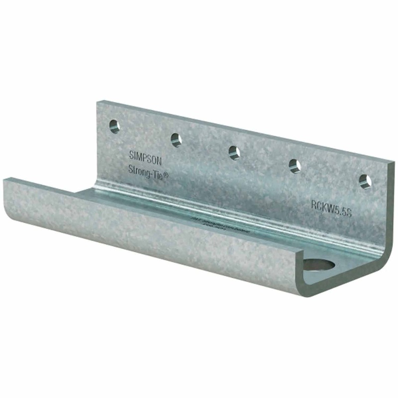 Simpson Strong-Tie RCKW5.5S-R10 (5.5) Kneewall Connector Stiffener (10 Pack)