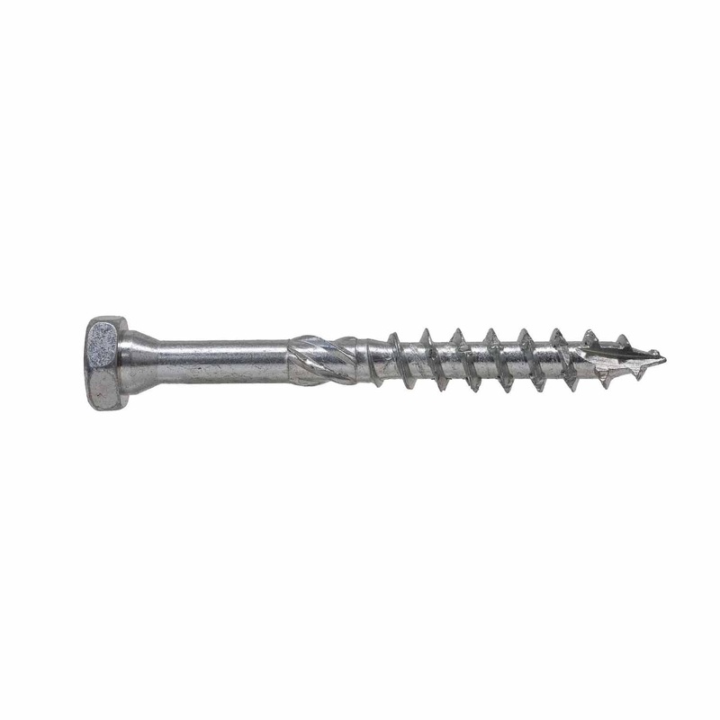 Simpson Strong-Tie SDHR31400 (0.315 x 4) Strong-Drive SDHR Combo-Head Screw, Blue Zinc (100 Pack)