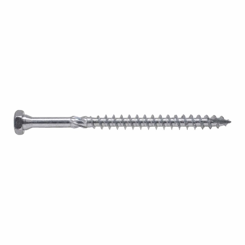 Simpson Strong-Tie SDHR31614 (0.315 x 6-1/4) Strong-Drive SDHR Combo-Head Screw, Blue Zinc (100 Pack)