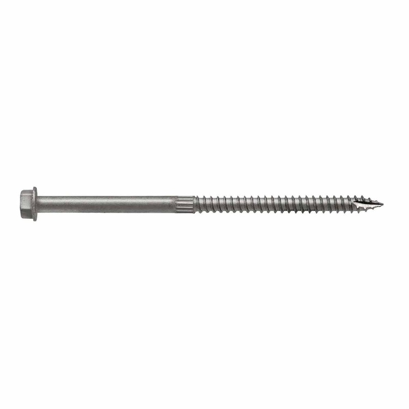 Simpson Strong-Tie SDS25500-R25L (1/4 x 5) Strong-Drive SDS Heavy-Duty Connector Screw with Double-Barrier Coating (25 Pack)