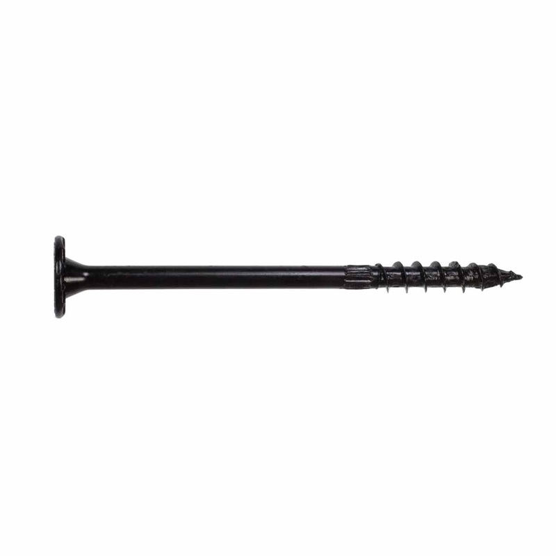 Simpson Strong-Tie SDW22438 (.220 x 4-3/8 T40) Strong-Drive SDW Truss-Ply Screw 6-Lobe E-coat (600 Pack)