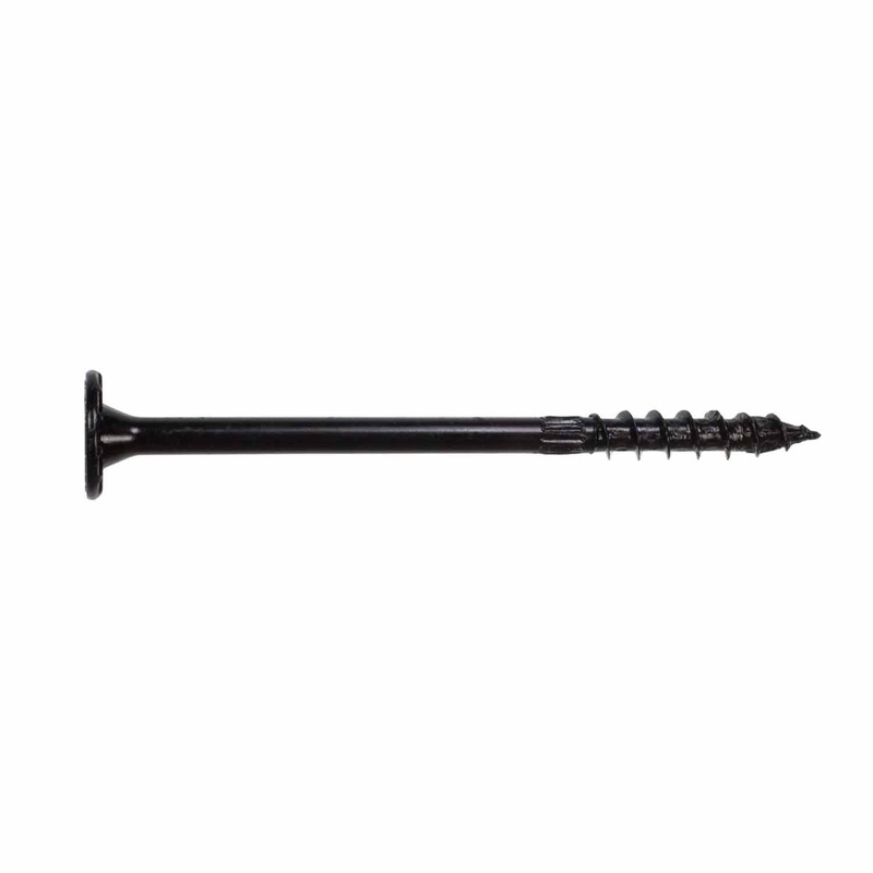 Simpson Strong-Tie SDW22438-R50 (.220 x 4-3/8 T40) Strong-Drive SDW Truss-Ply Screw 6-Lobe E-coat (50 Pack)