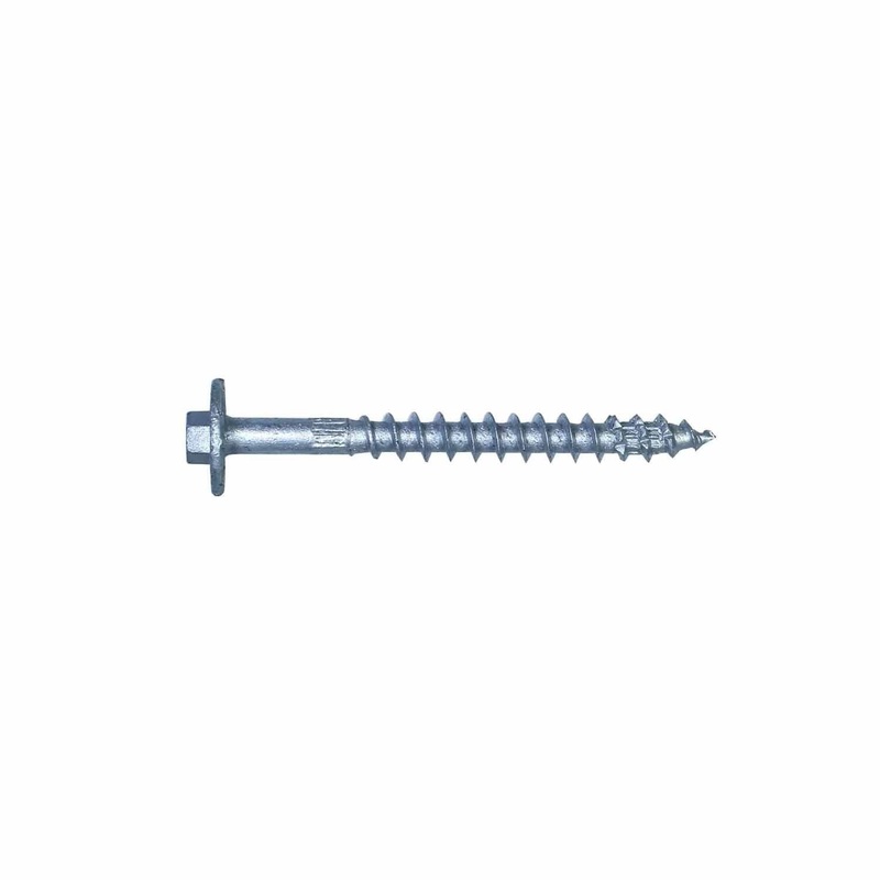Simpson Strong-Tie SDWH27400G (0.276 x 4 3/8 Hex) Strong-Drive SDWH Timber-Hex HDG Screw (350 Pack)