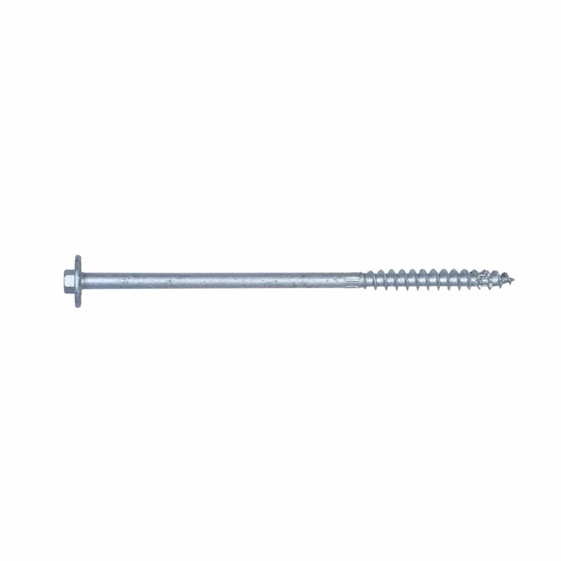 Simpson Strong-Tie SDWH27800GR30 (0.276 x 8 3/8) Strong-Drive SDWH Timber-Hex HDG Screw (30 Pack)