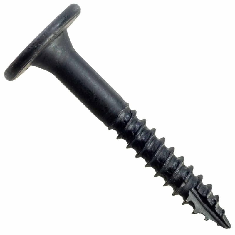 Simpson Strong-Tie SDWS25200DBBRC12 (.250 x 2) Structural Wood Screw T40 Star Double Barrier Black Coating (12 Pack)