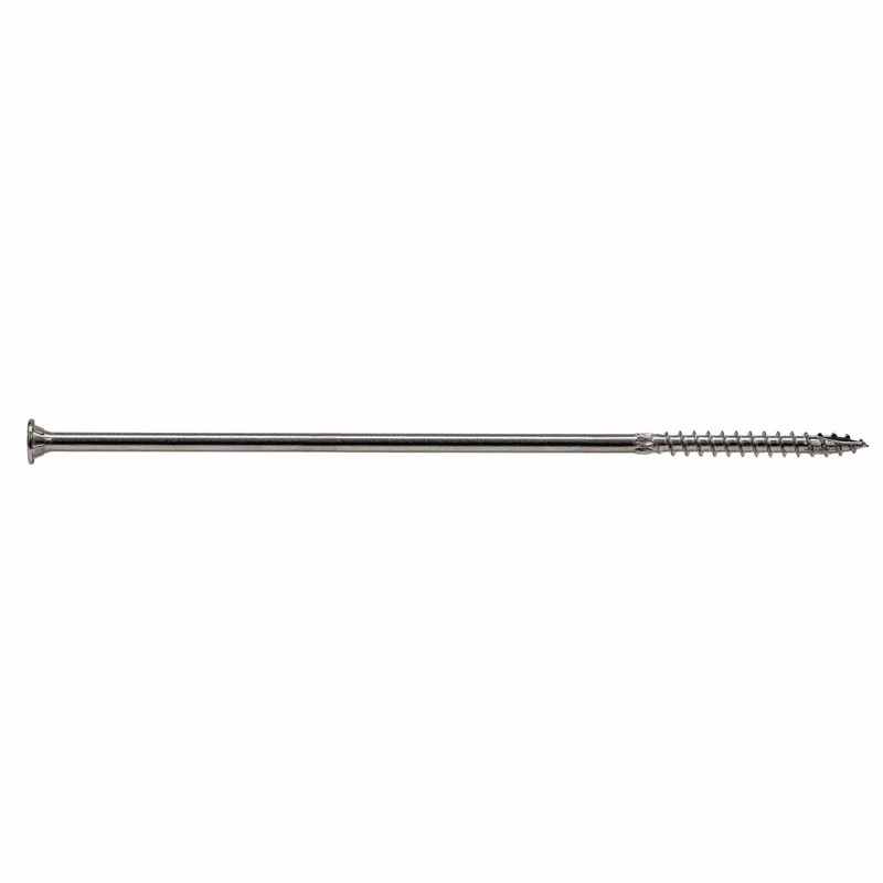 Simpson Strong-Tie SDWS271200SS-R30 (0.275 x 12) T50 Timber Screw Type 316 Stainless Steel (30 Pack)