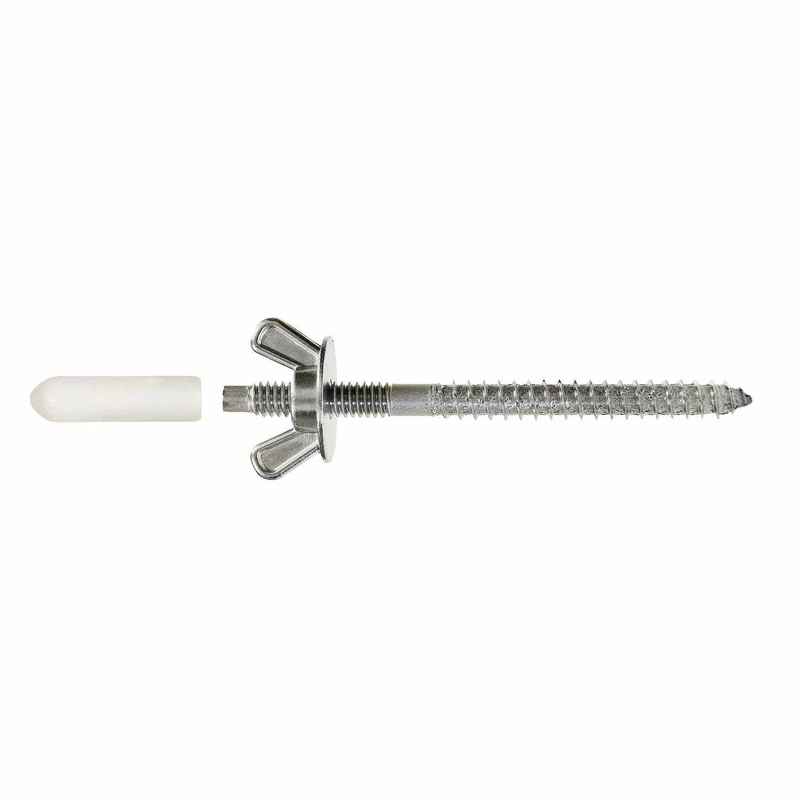 Simpson Strong-Tie SPS25344-KT (1/4 x 3-7/16) Storm-Panel Screw Type 302 Stainless Steel (25 Pack)