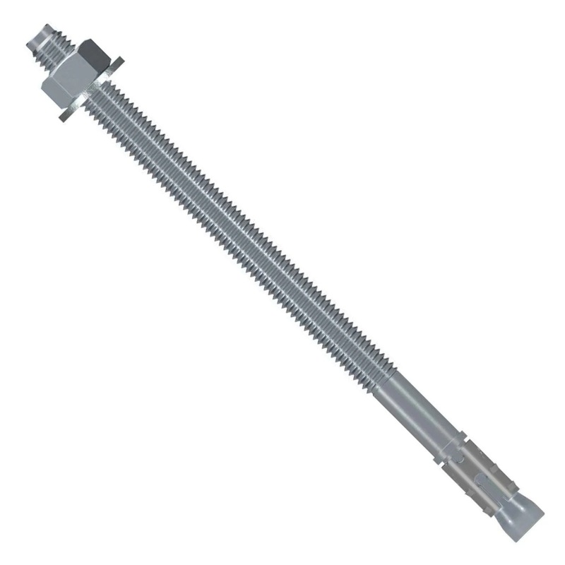 Simpson Strong-Tie STB2-50812F20 (1/2 x 8-1/2) Strong-Bolt 2 Wedge Anchor, Fully Assembled (20 Pack)