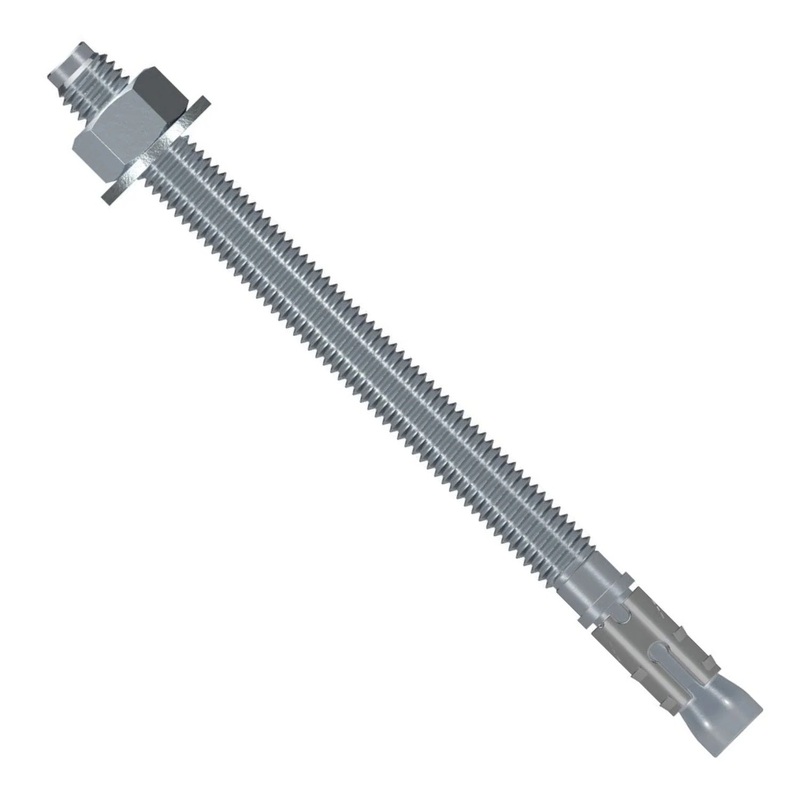 Simpson Strong-Tie STB2-62100F10 (5/8 x 10) Strong-Bolt 2 Wedge Anchor, Fully Assembled (10 Pack)