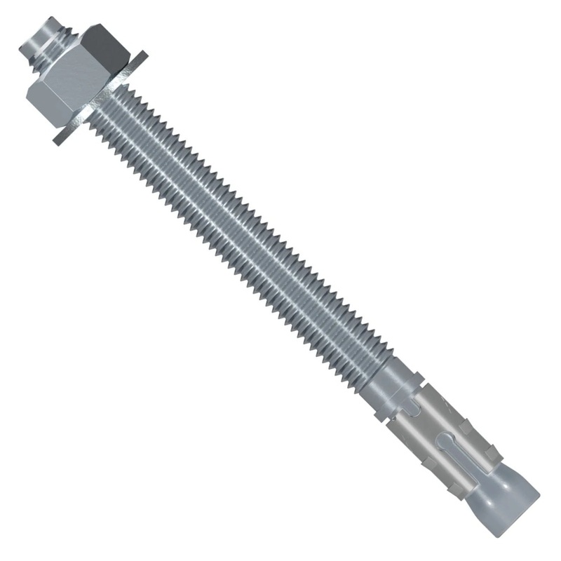 Simpson Strong-Tie STB2-62412F20 (5/8 x 4-1/2) Strong-Bolt 2 Wedge Anchor Zinc-Plated Carbon Steel (20 Pack)