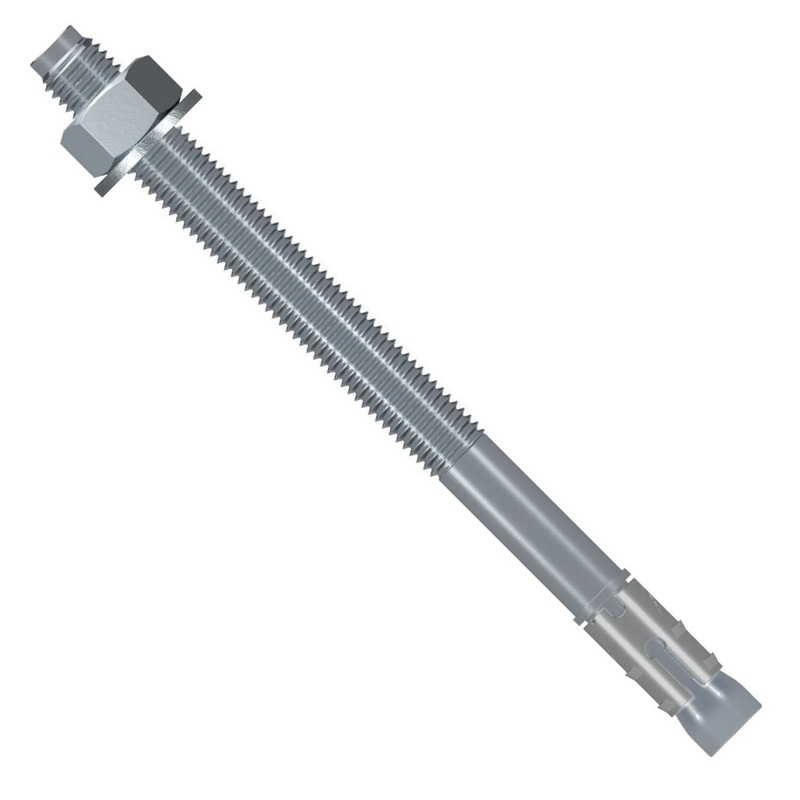 Simpson Strong-Tie STB2-75100F8 (3/4 x 10) Strong-Bolt 2 Wedge Anchor, Fully Assembled (8 Pack)
