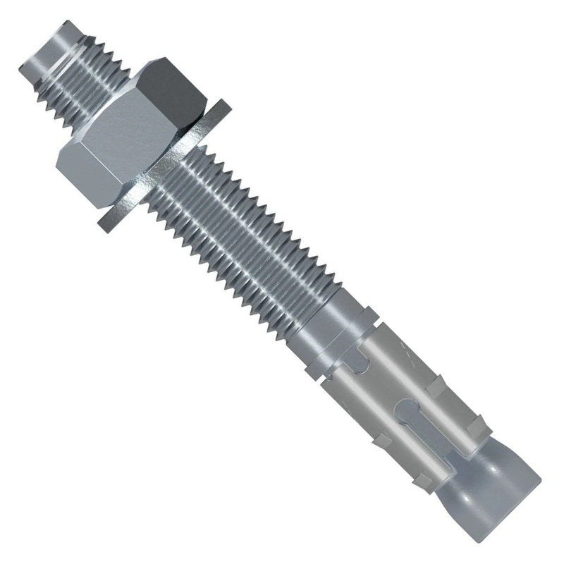 Simpson Strong-Tie STB2-75512F10 (2 3/4 x 5-1/2) Strong-Bolt 2 Wedge Anchor (10 Pack)