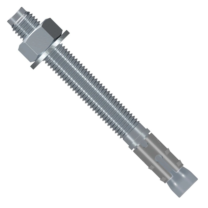 Simpson Strong-Tie STB2-75700F10 (3/4 x 7) Strong-Bolt 2 Wedge Anchor, Fully Assembled (10 Pack)