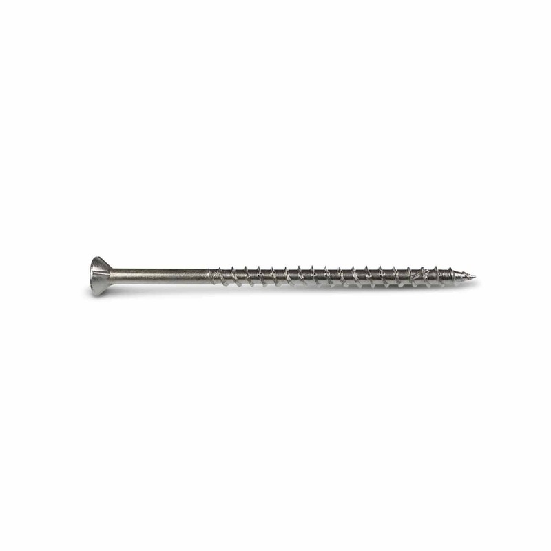 Simpson Strong-Tie T10350WPP (#10 x 3-1/2) T25 Flat Head Wood Screw – Type 316 Stainless Steel (250 Pack)