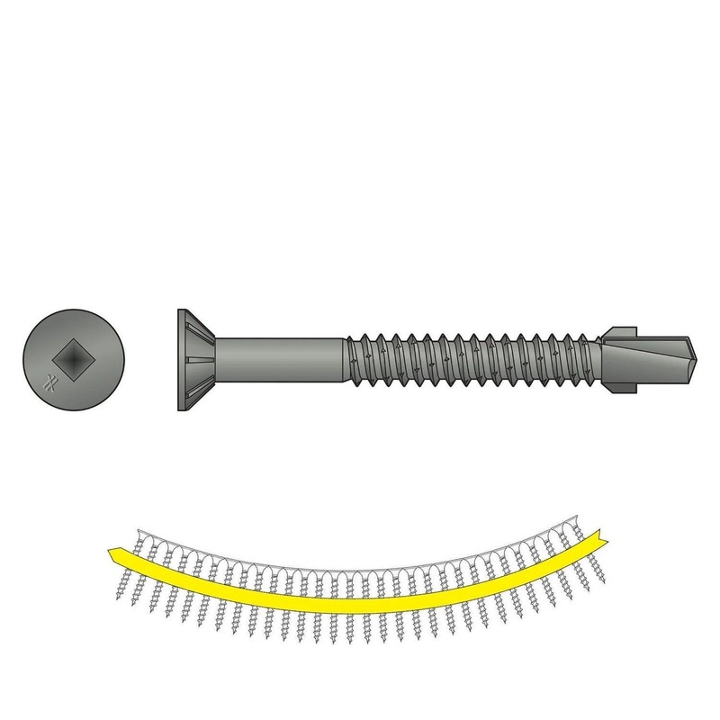 Simpson Strong-Tie TBG1445S (#14 x 1-3/4) Strong-Drive TB Wood-to-Steel Screw N2000 (1000 Pack)