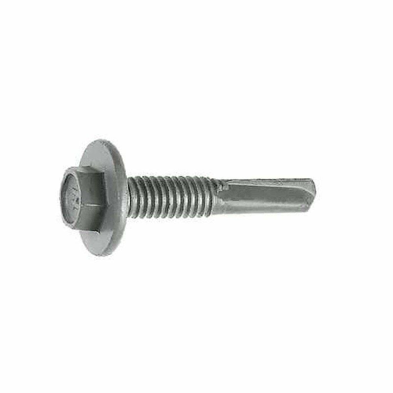Simpson Strong-Tie XLQ114T1224 (#12 x 1-1/4 5/16 Hex) Strong-Drive XL Large-Head Metal Screw Collated with Quik Guard Coating (1000 Pack)