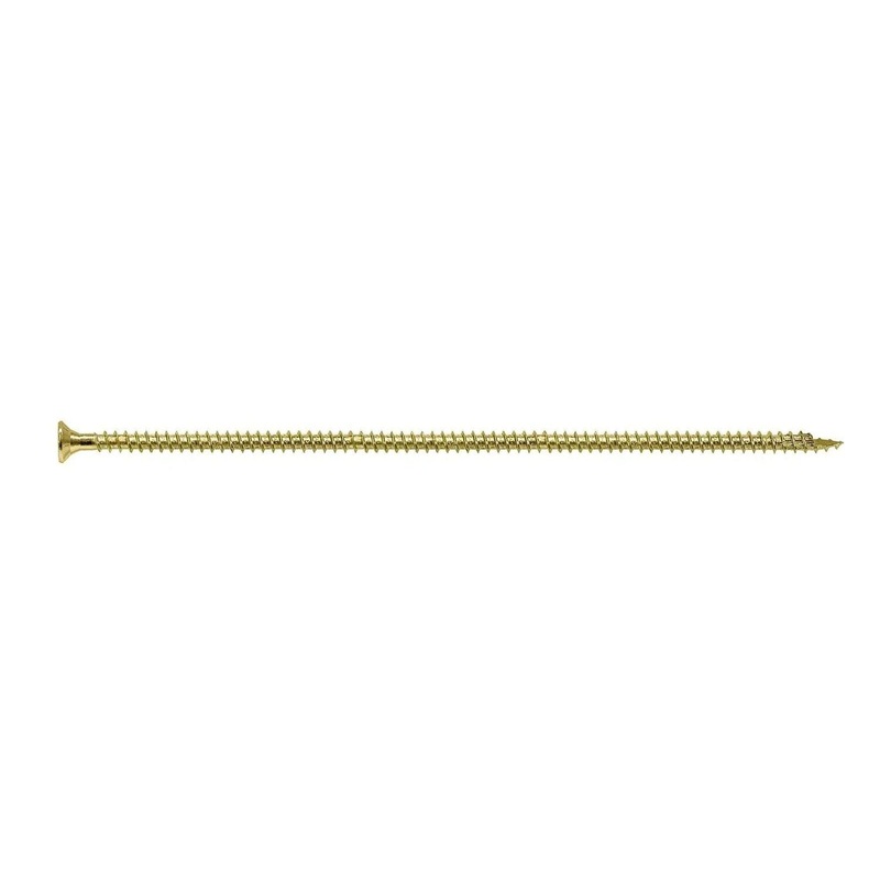 Simpson Strong-Tie SDCF221134-R50 (0.315 x 11-3/4) T40 Yellow Zinc TIMBER-CF Screw (50 Pack)